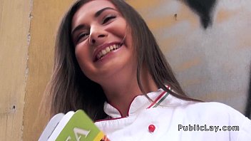 Russian cook gets anal fucked pov for cash